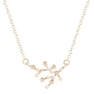 "Stella" Gemini Gold Necklace Delicate Starlight♊️